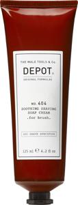 DEPOT MALE TOOLS No. 404 Soothing Shaving Soap Cream For Brush 125 ml produkt bild