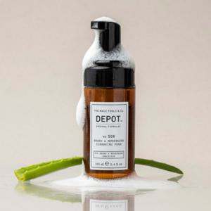 DEPOT MALE TOOLS No. 508 Cleansing Beard & Moustache Foam 100 ml produkt bild