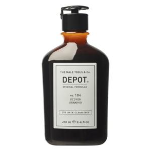 DEPOT MALE TOOLS No. 104 Silver Shampoo 250 ml produkt bild