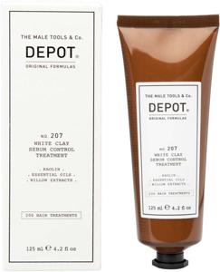 DEPOT MALE TOOLS No. 207 White Clay Sebum Control Treatment 125 ml produkt bild