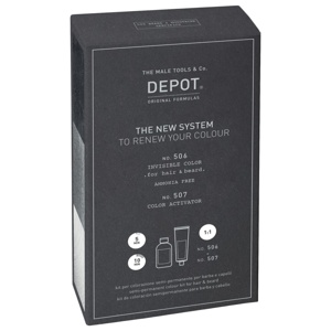Depot NO. 506 Invisible Color - For Hair And Beard - Natural Titanium produktbillede