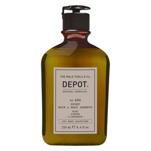 DEPOT MALE TOOLS No. 606 Sport Hair & Body Shampoo 250Ml 250 ml produkt bild