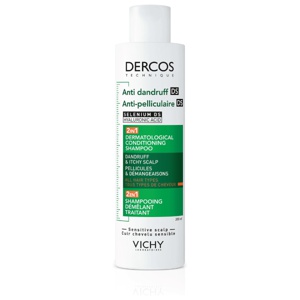 Dercos Technique Anti-Dandruff 2–1 Shampoo + Conditioner 200 ml produktbilde