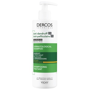 Dercos Technique Anti-Dandruff Shampoo for Dry Hair 390 ml produktbilde