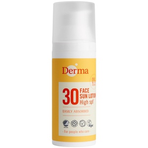 Derma Ansigtssolcreme SPF 30 50 ml produktbillede