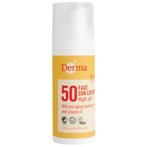 Derma Face Sun Lotion SPF50, 50 ml produktbilde