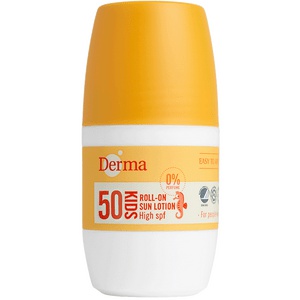 Derma Kids Roll-on Sun Lotion SPF50 50 ml produktbillede
