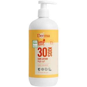 Derma Kids Sollotion SPF 30   500 ml produktbillede