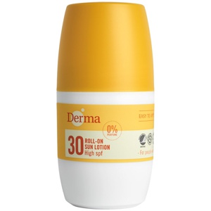 Derma - Sollotion Roll On SPF 30 - 50 ml produktbillede