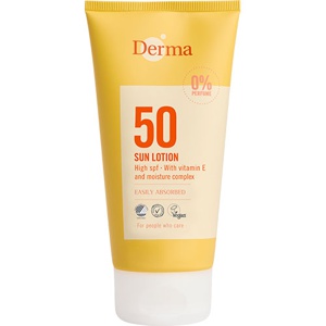 Derma Sun Sollotion SPF 50 produktbillede