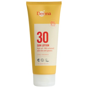 Derma Sun Lotion SPF30, 200 ml produktbilde