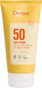 Derma Sun Lotion SPF50, 150 ml produkt bild
