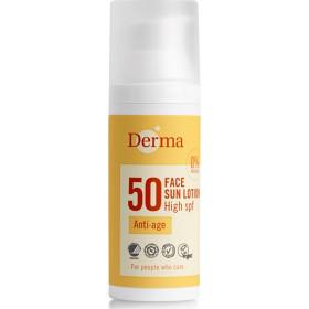Derma Sun Solkräm för Ansiktet SPF50 50 ml produkt bild