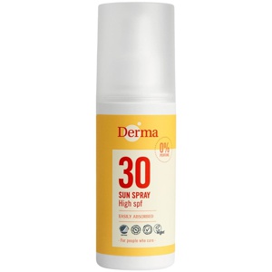 Derma - Solspray SPF 30 - 150 ml produktbillede