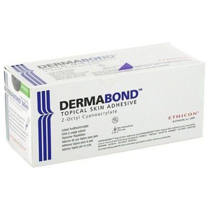 DERMABOND HVD mini topischer Hautkleber Ampullen Produktbild