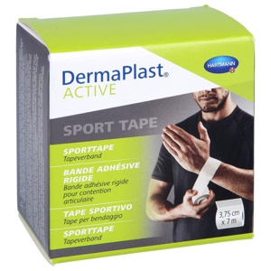DermaPlast Active Sport Tape 3,75cm x 7m weiß 1 St Produktbild