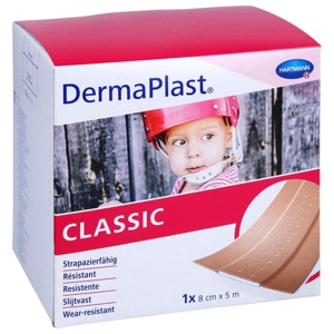 DERMAPLAST CLASSIC Wundpflaster 8 cmx5 m Produktbild