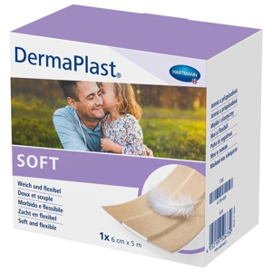 DERMAPLAST SOFT Pflaster 6 cmx5 m Produktbild
