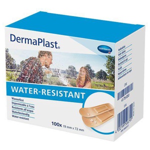 DERMAPLAST WATER-RESISTANT Pflasterstrips 19x72 mm Produktbild