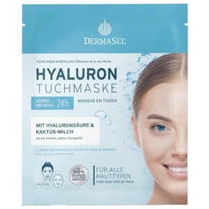 Dermasel Hyaluron Tuchmaske, 1 St Gesichtsmaske Produktbild
