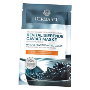Dermasel Exklusiv Totes Meer Maske Caviar, 12 ml Gesichtsmaske Produktbild