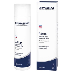 DERMASENCE Adtop WASCH- UND DUSCHLOTION 200 ml Duschgel Produktbild