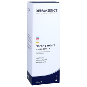 DERMASENCE Chrono retare REINIGUNGSMILCH 200 ml Körperpflege Produktbild