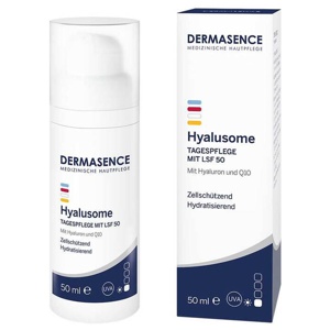 DERMASENCE Hyalusome TAGESPFLEGE MIT LSF 50 50 ml Emulsion Produktbild