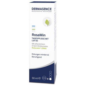DERMASENCE RosaMin TAGESPFLEGE MIT LSF 50 50 ml Emulsion Produktbild
