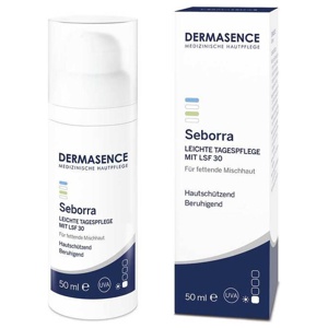 DERMASENCE Seborra LEICHTE TAGESPFLEGE MIT LSF 30 50 ml Creme Produktbild