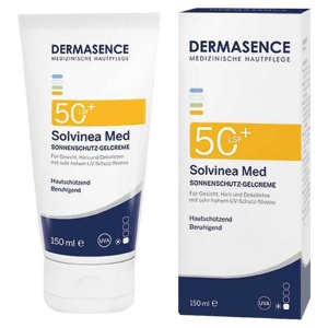 Dermasence Solvinea Med LSF 50 + Creme, 150 ml Creme Produktbild