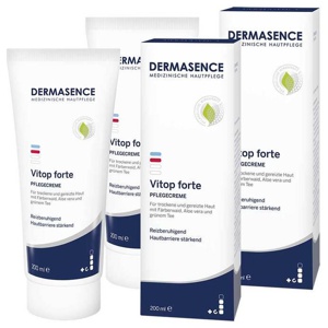 Dermasence Vitop forte Creme, 2x200 ml Creme Produktbild