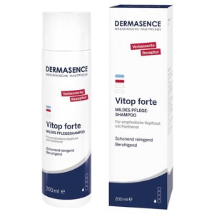 DERMASENCE Vitop forte MILDES PFLEGESHAMPOO 200 ml Shampoo Produktbild