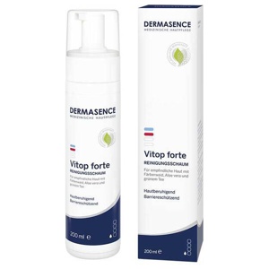 DERMASENCE Vitop forte REINIGUNGSSCHAUM 200 ml Schaum Produktbild
