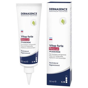 DERMASENCE Vitop forte Rescue PFLEGECREME 50 ml Creme Produktbild