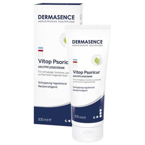 DERMASENCE Vitop Psoricur AKUTPFLEGECREME 100 ml Creme Produktbild