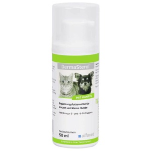 DERMASTEROL Diät-Erg.Futterm.Öl f.Hunde/Katzen Produktbild