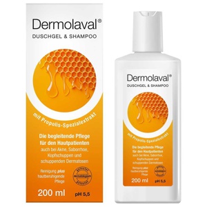 DERMOLAVAL Duschgel+Shampoo f.d.Hautpatienten Produktbild