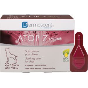 Dermoscent ATOP 7® Spot-on för hundar 20-40 kg 4 x 2,4 ml produkt bild