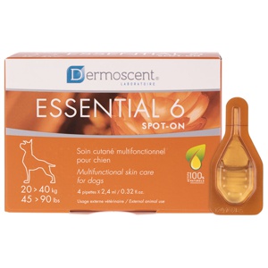 Dermoscent Essential 6® Spot-on för katter 0-10 kg 4 x 0,6 ml produkt bild