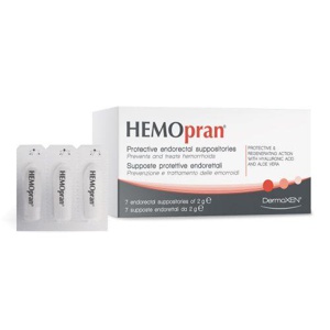 Dermoxen HEMOpran kaitsvad endorektaalsed suposiidid N7 toote pilt