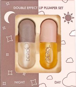 Derol Day & Night Lip Plumper Duo Set 11 ml produkt bild
