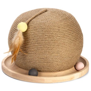 Designed by Lotte Holz-Kratzball mit Kugelbahn Produktbild