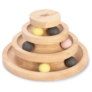 Designed by Lotte Holz-Spielturm Mia für Katzen Produktbild