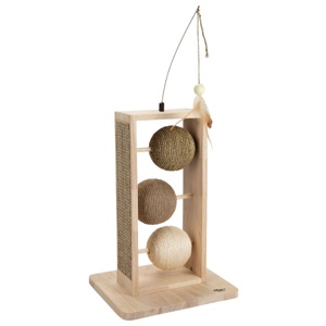 Designed by Lotte klösbollar i trä Lomax - L 34,5 x B 29,5 x H 50 cm produkt bild