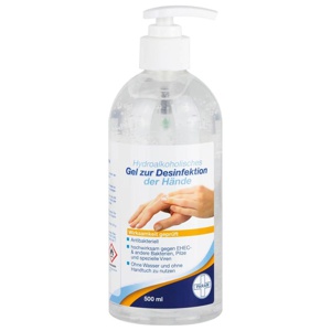 DESINFEKTIONSGEL für die Hand antibakteriell Produktbild