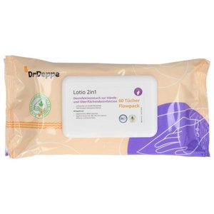 Desinfektionstücher Hände & Fläche Lotio 2in1 Produktbild