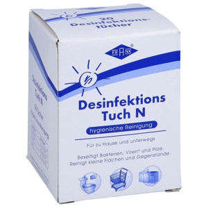 Desinfektionstuch N, 20 St Tücher Produktbild