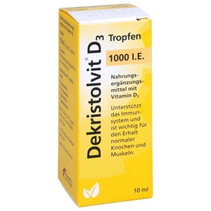 Deskristolvit D3 1.000 I.E. Tropfen 10 ml Tropfen Produktbild