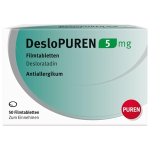 DESLOPUREN 5 mg Filmtabletten Produktbild